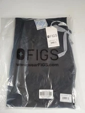 FIGS Livingston HW Scrub Pants Classic Straight Leg Fit Black Sz. XS Reg NEW