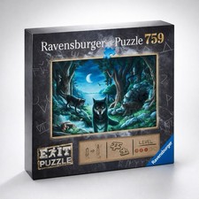 Ravensburger EXIT Puzzle 759 | 1 Teil fehlt | Rätsel lösbar