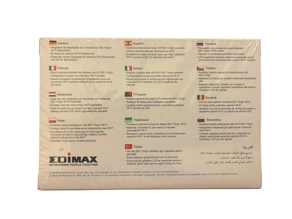 Edimax Smart N300 (EW-7438RPn ) Universal Wi-Fi Range Extender. NEW - Image 4 of 4