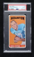 1965 Topps Charley Hennigan Charlie Hennigan #78 PSA 6 06mi