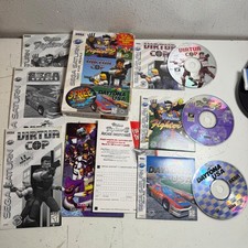 Virtua Fighter 2, Virtua Cop & Daytona USA (Sega Saturn) 3 Free Games Bundle Box