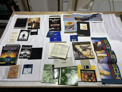Amiga Game Lot p-47, hill street, operation harrier, day viper see description