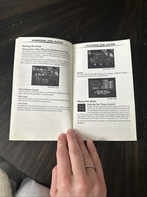 Sega Saturn Manual Only Command & Conquer W/Reg Card 