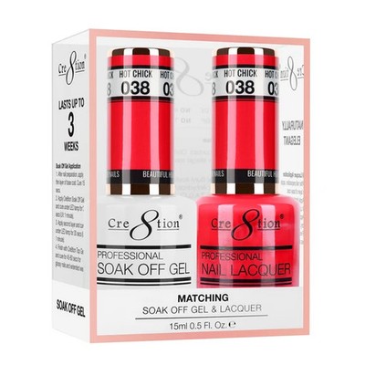Cre8tion Matching Color Gel & Lacquer Duo  #1-249 *PART 1 - Pick Any*