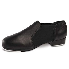 Dance Pre-Owned Tap Shoes Unbranded Kids 4M Slip On Man Made Full Sole
