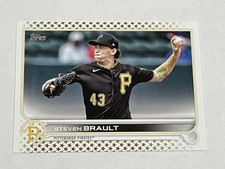 2022 Topps Baseball Gold Stars #307 - Steven Brault - Pittsburgh Pirates