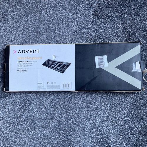 Advent K112 Joblot Wired Keyboard - Black - Picture 2 of 7
