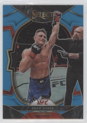 2023 Panini Select UFC Concourse Light Blue Prizm 61/249 Drew Dober #92 05ov