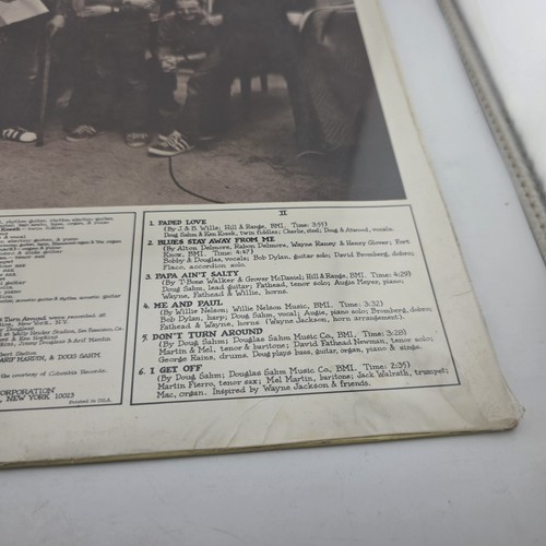 Doug Sahm And Band Vinyl Lp 1973 - Sealed - "Bob Dylan" SD 7254 - In Shrink - - Picture 10 of 11