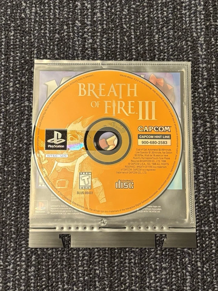 Breath of Fire III - Sony PlayStation 1 (1998)   Foto 2 de 4
