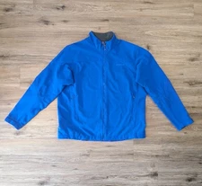 Patagonia Men's Adze Hybrid Jacket Blue Size XXL Soft Shell Polar Tec Coat