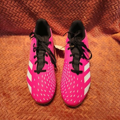 Adidas Predator Freak.4 Hot Pink & White Indoor Soccer Cleats Sz12