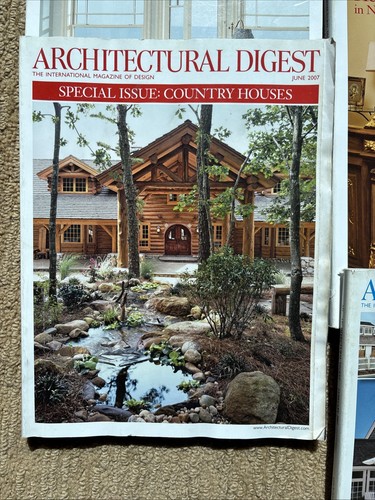 4 Issues: Architectural Digest Magazine February, April, June July 2007 - Picture 4 of 5