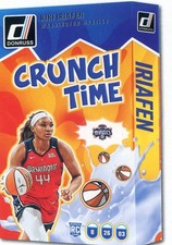 2025 Panini Donruss WNBA Crunch Time Insert #20 KIKI IRIAFEN RC Rookie MYSTICS