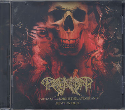 PAGANIZER CARVE: STILLBORN REVELATIONS AND REVEL IN FILTH-CD-death metal