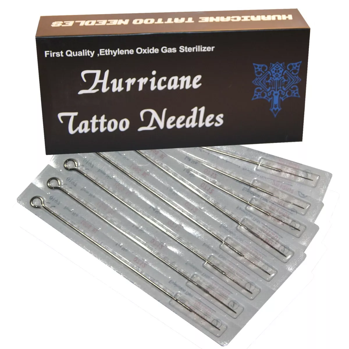 25 Tattoo Needle Disposable Pro Sterile Assorted Sizes 5ea 3RL 5RL 7RL 7RS 13RS