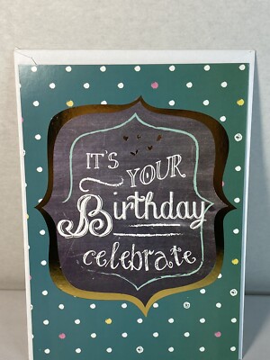 Old English Co. Snail Belated Happy Birthday Card - Funny Cute