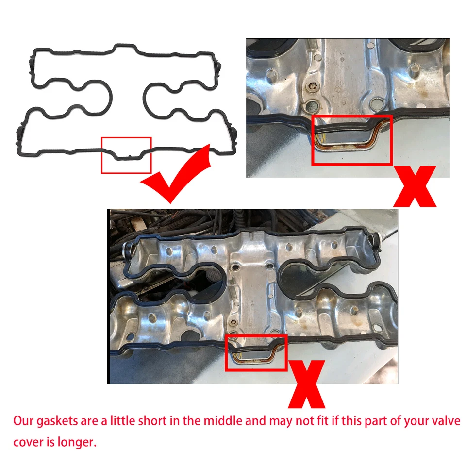Junta de cubierta de válvula para Honda CB750C CB750K CB750L 1979-1982 #12391-425-010 Foto 4 de 4