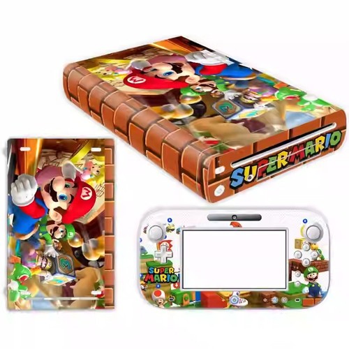 Soft Console & Controller Cartoon 219 Skin Sticker Cover for Nintendo Wii U - Picture 7 of 44