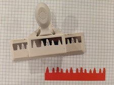 Martha Stewart Snowmen  Pine Trees Border Punch Rare  