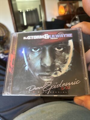 Dj Storm & Lil Wayne Drank Epidemic 12 Rap Disc Special Includes Only 1 Disc !