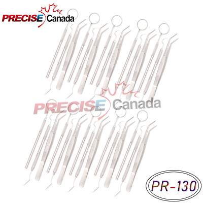 60 INSTRUMENTS BASIC DENTAL SET MIRROR EXPLORER PLIER PR-139