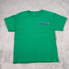 Hawaiian Island Creations Shirt Kids Youth Medium Green Blue HIC Enjoy The Ride