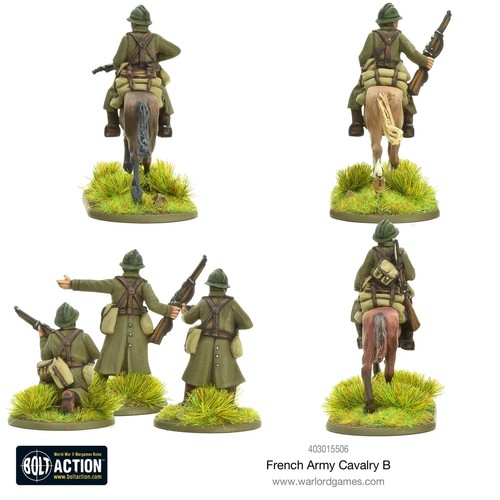 Bolt Action French Army Cavalry B - Picture 2 of 4