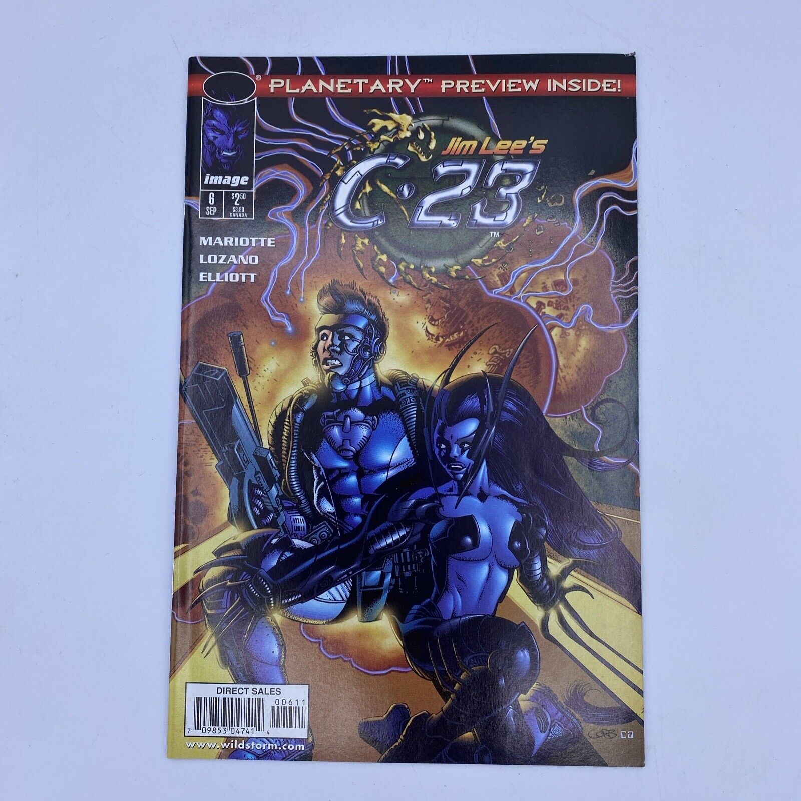 C-23 #6 Image | Richard Corben cover - Jim Lee 1998 VF+