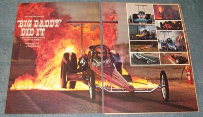 1972 Mid-Engine Dragster Vintage Info Article ''Big Daddy Did It''