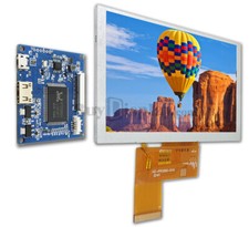 5" IPS 800x480 LCD Screen TFT Module with Mini HDMI Board for Raspebrry PI
