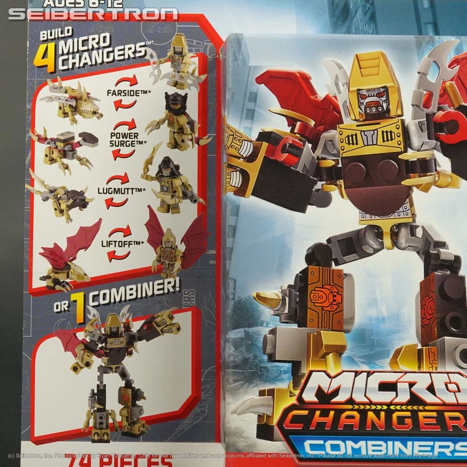 VOLCANICON Transformers Kre-o Micro-Changers Combiner Hasbro 2014 New - Image 3 of 4