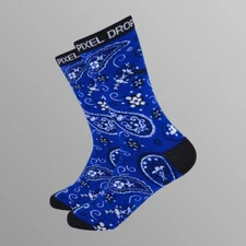 Pixel Drop Unisex Adult Design Fashion Novelty Colorful Socks Pack#34