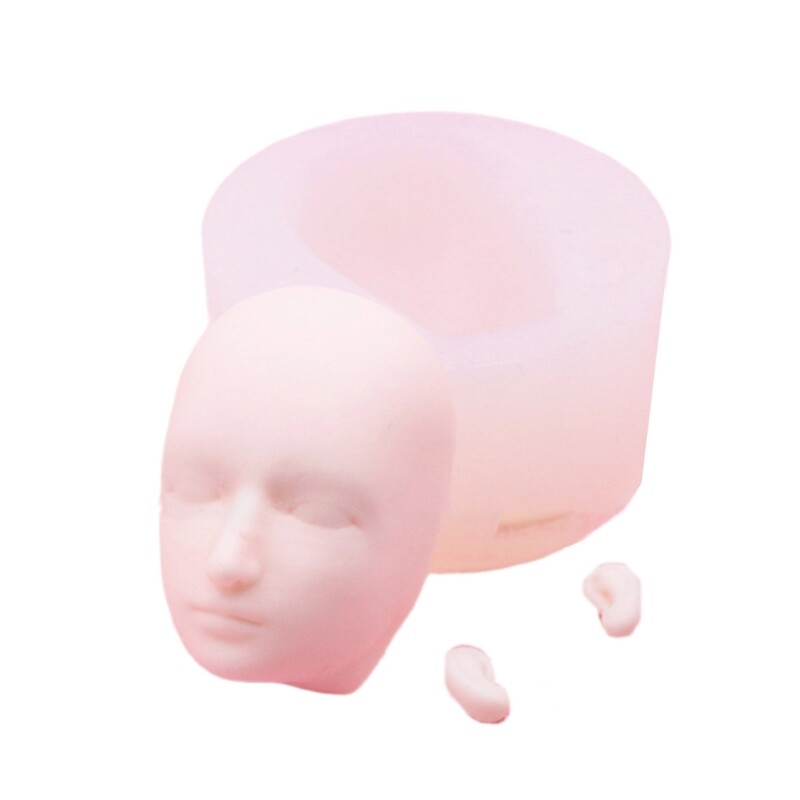 Silicone Mold for DIY Mini Face Jewelry Epoxy Resin Craft