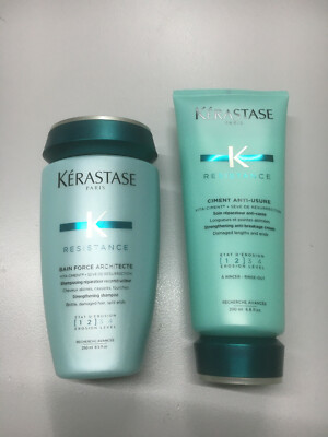 Kerastase Resistance Bain Force Architecte 250ml+ Ciment Anti-Usure Aufbau 200ml