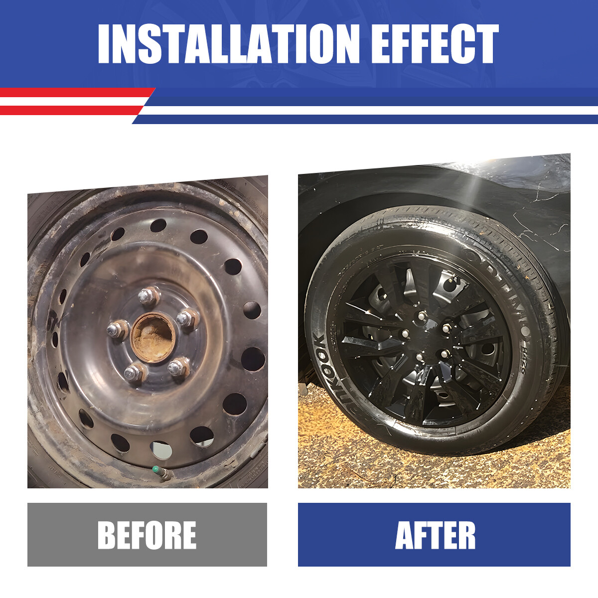 16" Black Lacquer Wheel Cover For 2013-2018 Nissan Altima 4 Pack Hubcaps Snap On