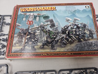 WARHAMMER- Black Orcs, Plastic Games Workshop Citadel NOT