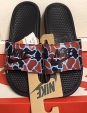 Image of Nike Benassi JDI PRINT Mens Slide UK 8 EUR 42.5 US 9 New 631261-405