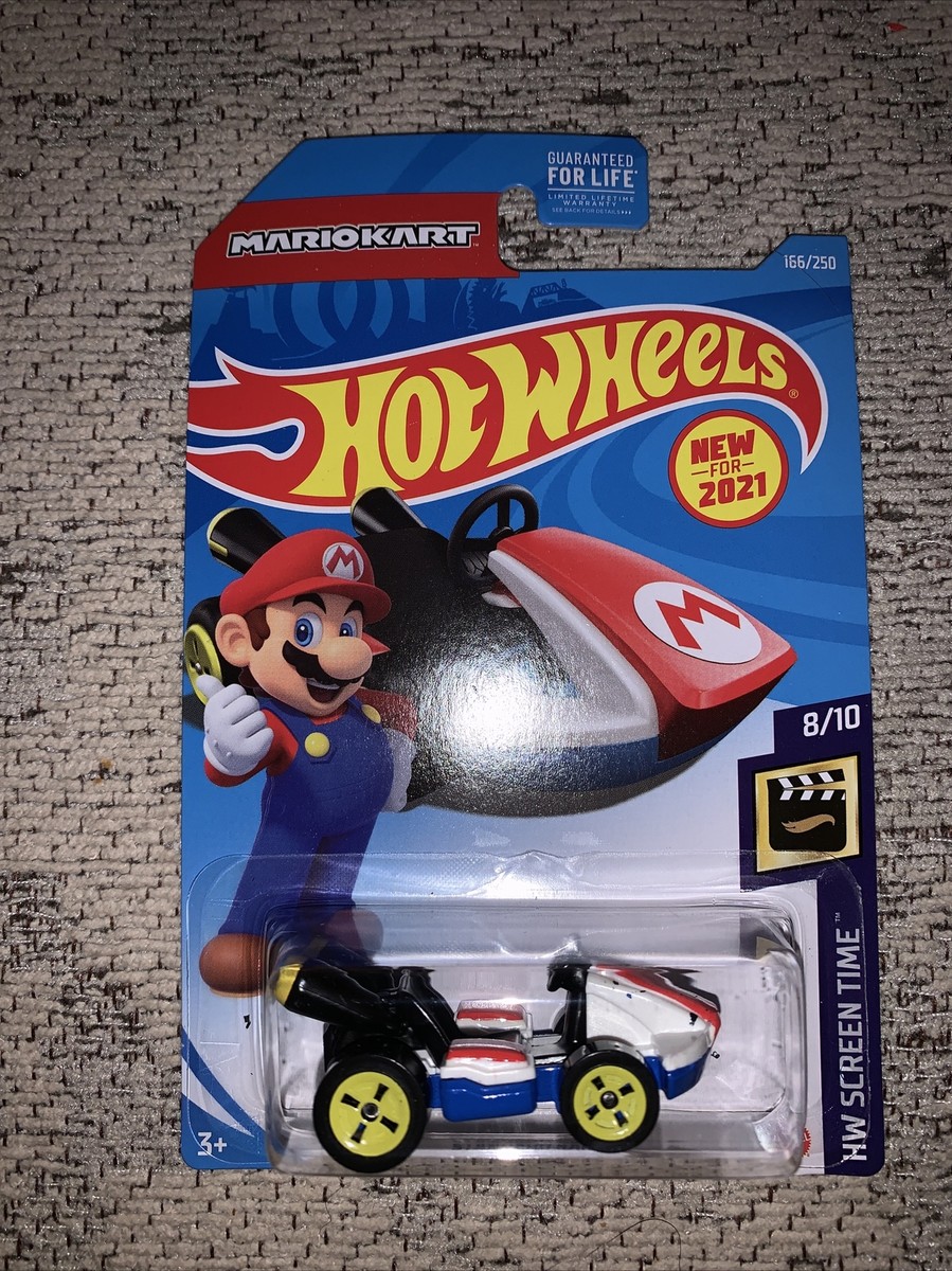 Hot Wheels Mario Kart Standard Kart #166 2021 HW Screen Time 8/10