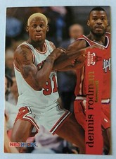 DENNIS RODMAN, 1995-96 NBA HOOPS #298, BULLS