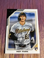 2022 Topps Gallery Hoy Park RC #50 Pittsburgh Pirates Rookie Card