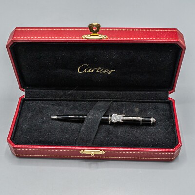 Cartier Diablo Rock 'N Roll Guitar Ballpoint Pen Box Limited Cartier Diablo Rock 'N Roll Guitar Ballpoint Pen Box Limited