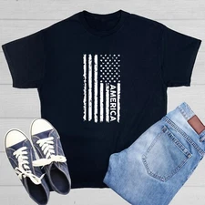 America Sarcastic Humor Graphic Tee Gift For Men Novelty Funny T Shirt