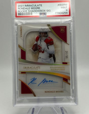 2021 PANINI SHADOWBOX RONDALE MOORE ROOKIE RC Autograph AUTO /99