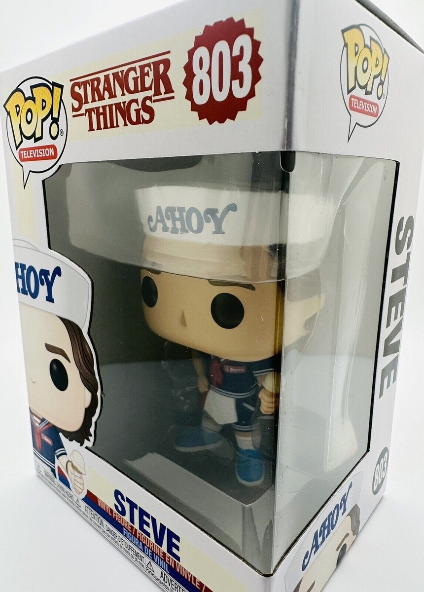Funko POP! #803 Steve Stranger Things Vinyl with free Funko Pop