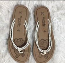 Vintage Leather braided sandals