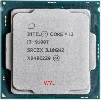 Intel Core i3-9100T 3.1GHz 6MB Cache Quad Core Coffe Lake-S LGA 1151 CPU SRCZX