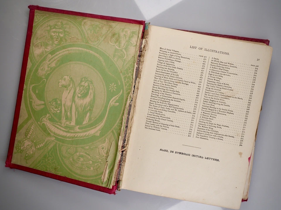 "Heroes of the Dark Continent” by J. W. Buel Illustrated Hardback #vintage 1890 Foto 3 de 4