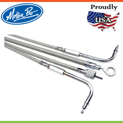 Armor Coat Stainless Steel Pull Throttle Cable - Motion Pro