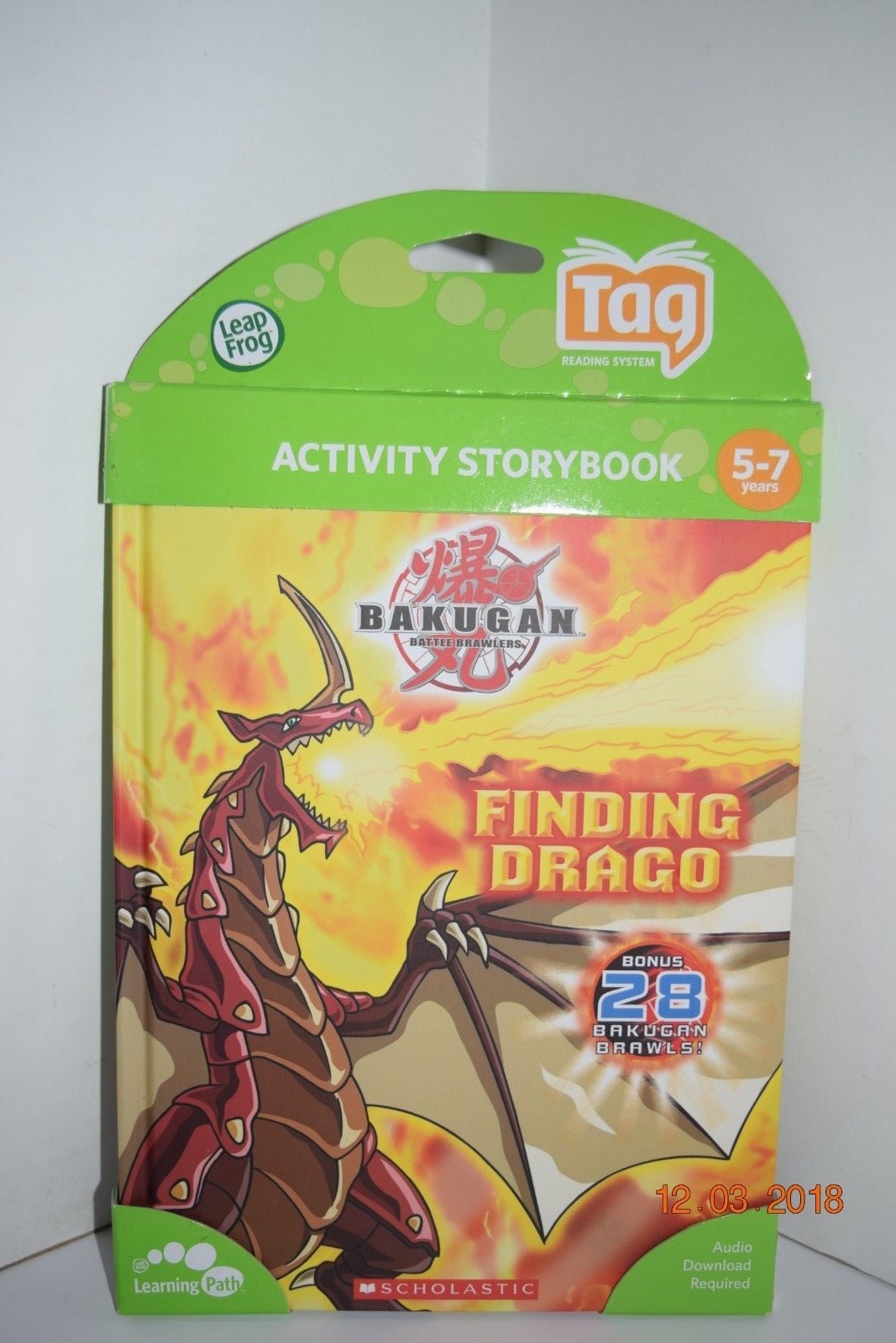  LeapFrog TAG ~ BAKUGAN ~ FINDING DRAGO ~~ Read Details~~NEW